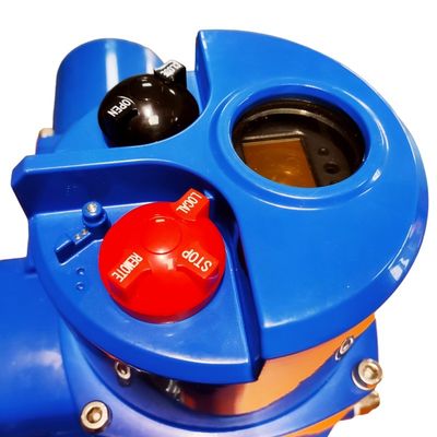 IP67 هوشمند در خاموش الکتریکی Valve Actuator بخش چرخش کوچک روتاری Actuator